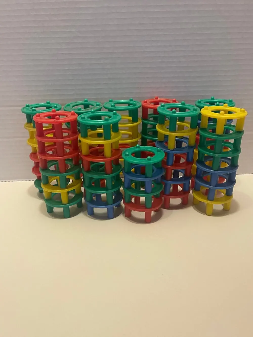 1970's Vintage Ringa-Magic building rings